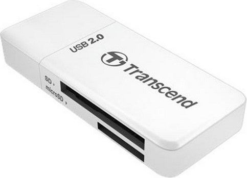 Картридер Transcend TS-RDF5W White